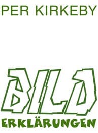Cover von Per Kirkeby. Bilderklärungen
