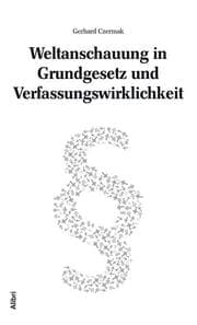 Cover von Weltanschauung in Grundgesetz und Verfassungswirklichkeit