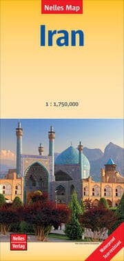 Cover von Nelles Map Landkarte Iran - Irán 1:1,75 Mio.