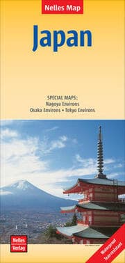 Cover von Nelles Map Landkarte Japan - Japon - Japón
