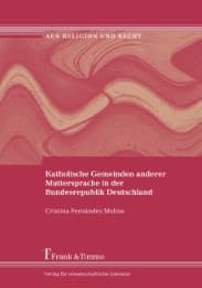Cover von Katholische Gemeinden anderer Muttersprache in der Bundesrepublik Deutschland