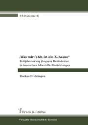 Cover von 'Was mir fehlt, ist ein Zuhause'
