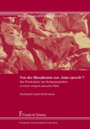 Cover von Von der Blasphemie zur 'hate speech'?