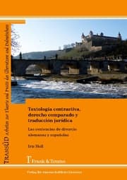 Cover von Textología contrastiva, derecho comparado y traducción jurídica