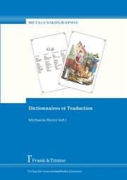 Cover von Dictionnaires et Traduction