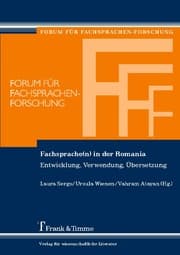 Cover von Fachsprache(n) in der Romania