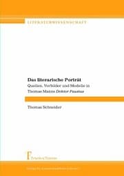 Cover von Das literarische Porträt