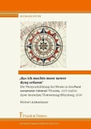 Cover von 'das ich mochte meer newer dyng erfaren'
