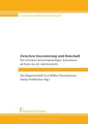 Cover von Zwischen Inszenierung und Botschaft