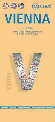 Cover von Vienna, Wien, Borch Map