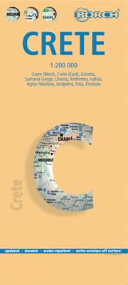 Cover von Crete, Kreta, Borch Map