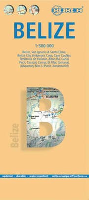Cover von Belize, Borch Map