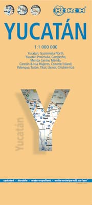 Cover von Yucatán, Yucatan, Borch Map