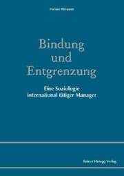 Cover von Bindung und Entgrenzung