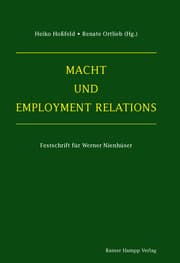 Cover von Macht und Employment Relations