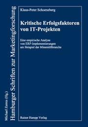 Cover von Kritische Erfolgsfaktoren von IT-Projekten