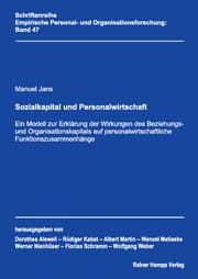 Cover von Sozialkapital und Personalwirtschaft