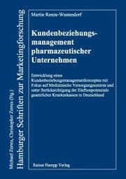 Cover von Kundenbeziehungsmanagement pharmazeutischer Unternehmen