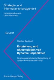 Cover von Entstehung und Akkumulation von Dynamic Capabilities