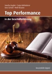 Cover von Top Performance in der Geschäftsführung