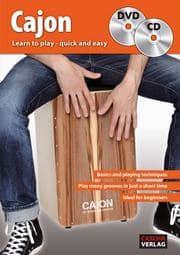 Cover von Cajon: Learn to play - quick and easy + CD + DVD