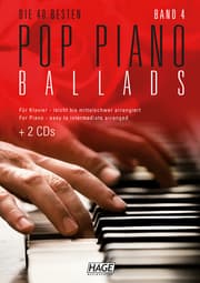 Cover von Die 40 besten Pop Piano Ballads 4