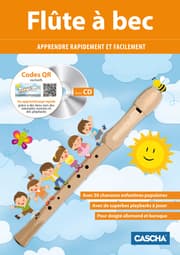 Cover von Flûte à bec: Apprendre rapidement et facilement + Codes QR
