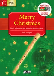 Cover von Merry Christmas für Blockflöte