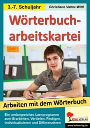 Cover von Wörterbucharbeitskartei