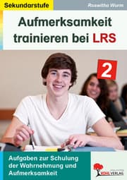 Cover von Aufmerksamkeit trainieren bei LRS 2