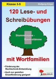 Cover von 120 Lese- und Schreibübungen mit Wortfamilien