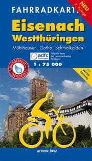 Cover von Fahrradkarte Eisenach Westthüringen