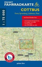 Cover von Pocket-Fahrradkarte Cottbus, Forst, Spremberg, Lübben, Peitz