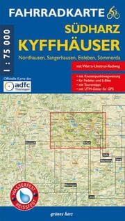 Cover von Fahrradkarte Südharz, Kyffhäuser