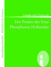 Cover von Der Posten der Frau /Phosphorus Hollunder