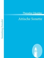 Cover von Attische Sonette