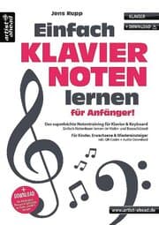 Cover von Einfach Klaviernoten lernen für Anfänger!