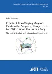Cover von Effects of Time-Varying Magnetic Fields in the Frequency Range 1 kHz to 100 kHz upon the Human Body : Numerical Studies and Stimulation Experiment