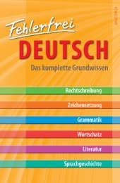 Cover von Fehlerfrei Deutsch