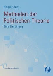 Cover von Methoden der Politischen Theorie