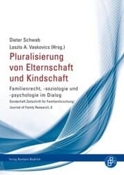 Cover von Pluralisierung von Elternschaft und Kindschaft