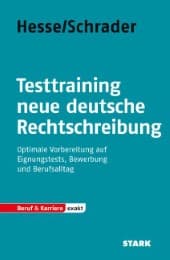 Cover von Testtraining neue deutsche Rechtschreibung