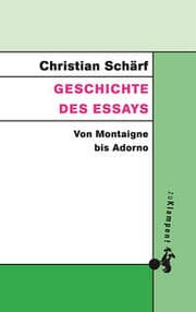 Cover von Geschichte des Essays