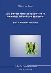 Cover von Das Bundesverfassungsgericht im Politikfeld Öffentliche Sicherheit
