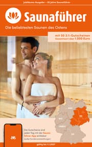 Cover von Osten Saunaführer - Die 50 beliebtesten Saunen des Ostens