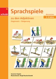 Cover von Sprachspiele zu den Adjektiven