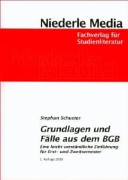 Cover von Grundlagen und Fälle aus dem BGB