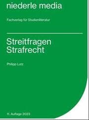 Cover von Streitfragen Strafrecht