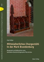 Cover von Mittelalterliches Chorgestühl in der Mark Brandenburg