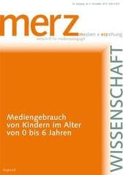 Cover von Mediengebrauch von Kindern im Alter von 0 bis 6 Jahren